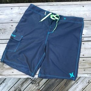 Hurley Navy Blue Board Shorts